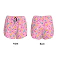 thumbnail image 3 of Sigee Donut for Women's Athletic Shorts High Waisted Running Shorts Pocket Sporty Short Gym Elastic Workout ShortsLarge, 3 of 7