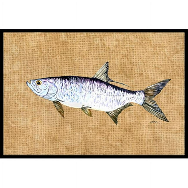 Carolines Treasures 8804JMAT Tapis d'Intérieur Ou d'Extérieur Tarpon 24 x 36 Po