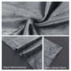 thumbnail image 5 of Cortinas JIUZHEN de terciopelo gris, 244 cm, para sala de estar, 2 paneles, 5 of 8