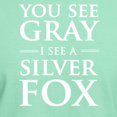 thumbnail image 3 of CafePress - You See Gray, I See A Silver Fox T Shirt - Men's Classic Graphic Cotton T-Shirt, 3 of 4
