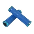thumbnail image 2 of 3x1 Par De Manillares De Bicicleta De Doble Bloqueo Cubierta De Mano Antideslizante Azul, 2 of 8