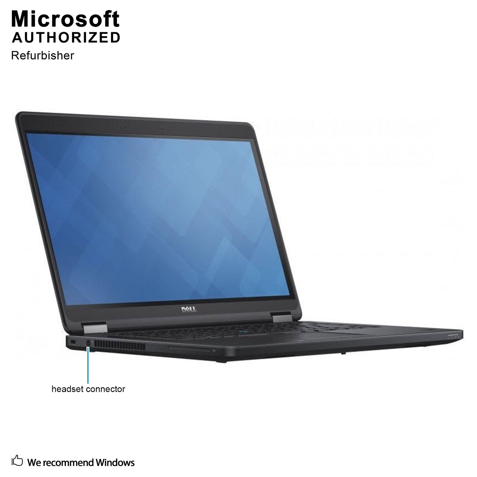 Dell Latitude E5450 14.0 Laptop, Intel Core I3-5010U 2.1Ghz, 12G DDR3L, 240G SSD, USB 3.0, VGA, HDMI, W10P64-Multi Languages Support (EN/ES/FR)