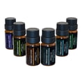 thumbnail image 1 of Aceite esencial Irfora Juego de 6 piezas de aceites esenciales naturales de 10 ML, aceite de aromaterapia esencial soluble en agua para humidificador difusor de aceite Irfora Aceite esencial, 1 of 7