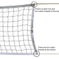 thumbnail image 3 of Red de voleibol de playa de 9,5 m x 1m con estante de voleibol, bolsa de voleibol, competición a juego, red de voleibol de entrenamiento estándar JM MX-0135316FYD, 3 of 5