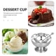 thumbnail image 3 of Vaso de acero inoxidable para ensalada, helado, postres, frutas, snacks y dulces (1 unidad)., 3 of 8
