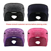 Carolilly Carolilly Winter Fleece Headband Lengthened Curved Ear Protectors Outdoor Sport for Women Running Accessory