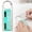 Light Blue, variant on ZOURIH Black Mini Calculator, Portable Pocket Handheld Basic Calculator 3 in 1 Solar Powered Ruler Magnifier for Home Office,Christmas Birthday Gift Basic,Black