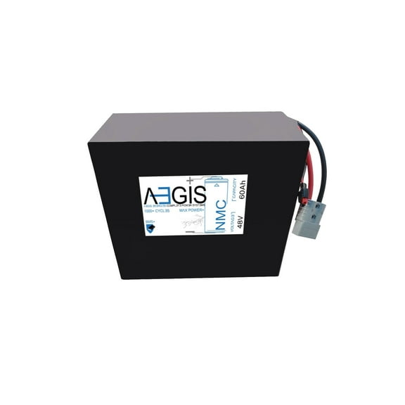 Aegis Battery 48V 60Ah Lithium Battery - NMC Deep Cycle Lithium-ion