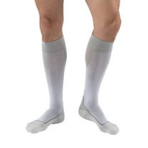 Jobst Sport 20-30 Knee High Compression Socks White/Grey Medium
