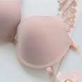 thumbnail image 3 of Wuffmeow Sexy Women Frontal Lace Push Up Bra Seamless Bras Racer Back Front Closure Bralette, 3 of 9