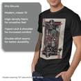 thumbnail image 6 of Men's Star Wars Darth Vader King of Spades Graphic Tee Black 2X Large, 6 of 10