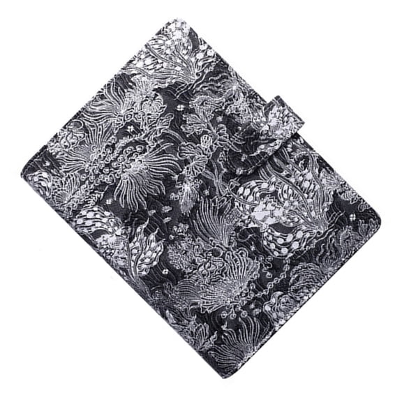 Antique Style Notebook Cover Agenda Organiser With Multiple Pocket Sections
