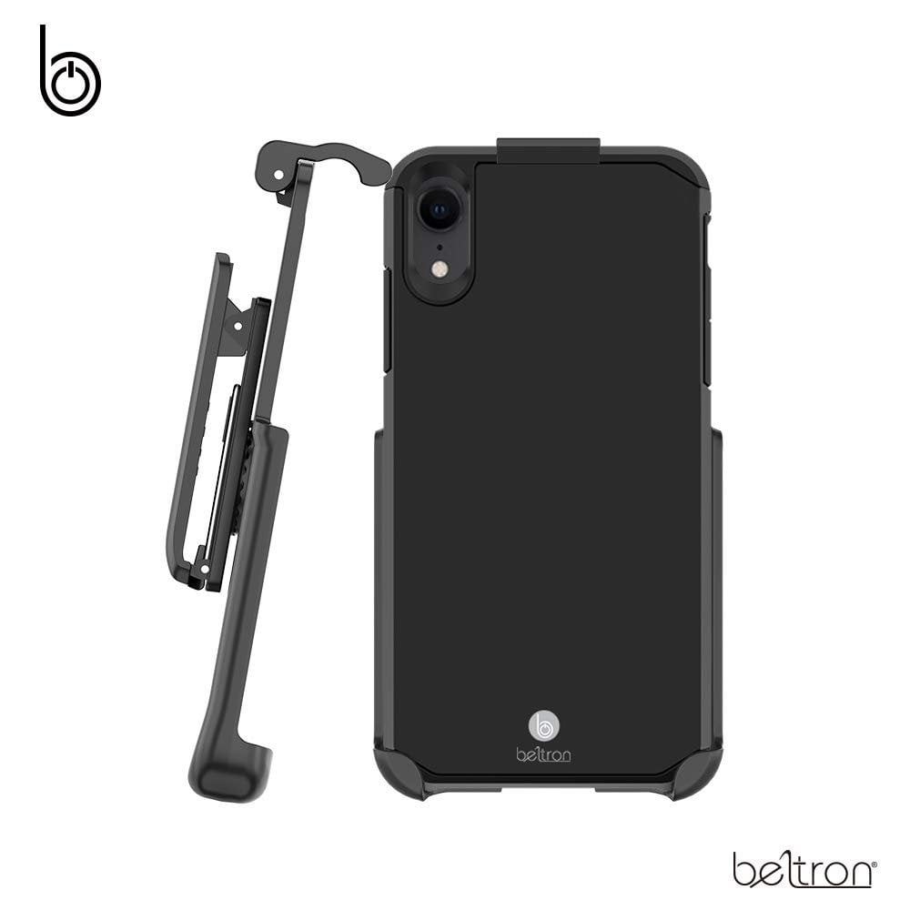 BELTRON Case with Belt Clip for iPhone XR, Slim Full Protection Heavy