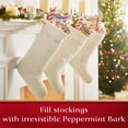 thumbnail image 4 of LMHF Chocolate Squares, Peppermint Bark, 2 lb Bag, Approximately 80 Pieces, 4 of 5