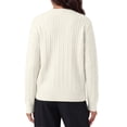 thumbnail image 2 of Sundazz Cable Knit Cardigan Sweaters for Women Long Sleeve Button Down Sweaters Fall Winter Clothes, 2 of 8
