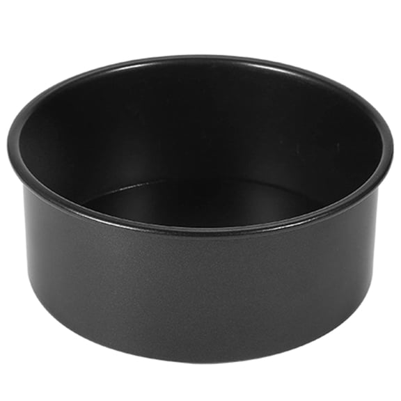 3 Pieces Non Stick 6 Inch Cake Pans Durable Carbon Steel Baking Pans Easy to Use