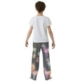 thumbnail image 5 of FORMRS Kids Pajama Pants with Pockets Size 6-8Y Boys Lounge Sleep Bottoms, Neon Llamas Pattern, 5 of 8
