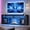 70.8 Inch, variant on IRONCK LED TV Stand for TVs up to 85", Modern Entertainment Center with Power Outlet and Storage Cabinet