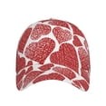 thumbnail image 2 of Disketp Hearts Print Baseball Caps For Outdoor Sports Fashion Casual Outdoor Caps Men Women, 2 of 8