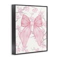 thumbnail image 3 of Stupell Industries Cherry Blossom & Ribbon Black Framed Giclee Art, design by Jesse Keith, 3 of 8