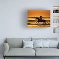 thumbnail image 3 of PHBurchett 'Running in the Sand IV' Canvas Art, 3 of 3