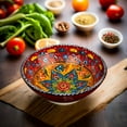 thumbnail image 1 of Turkish Ceramic Bowls Handcrafted - 20 cm Round Decorative Mini Bowls for Spices, Snacks, Soap, Condiments - Set for Kitchen or Home Décor, 1 of 10