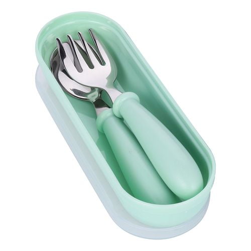 Kids' Home Store Kids' Home Store BPA Free Zooawa Baby Spoon and Fork