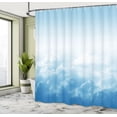 thumbnail image 5 of Ambesonne Nature Shower Curtain, Peaceful Fluffy Clouds, 69"Wx84"L, Blue White, 5 of 5