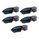 thumbnail image 3 of Gafas deportivas Colamx 5 uds a prueba de viento gris, 3 of 8