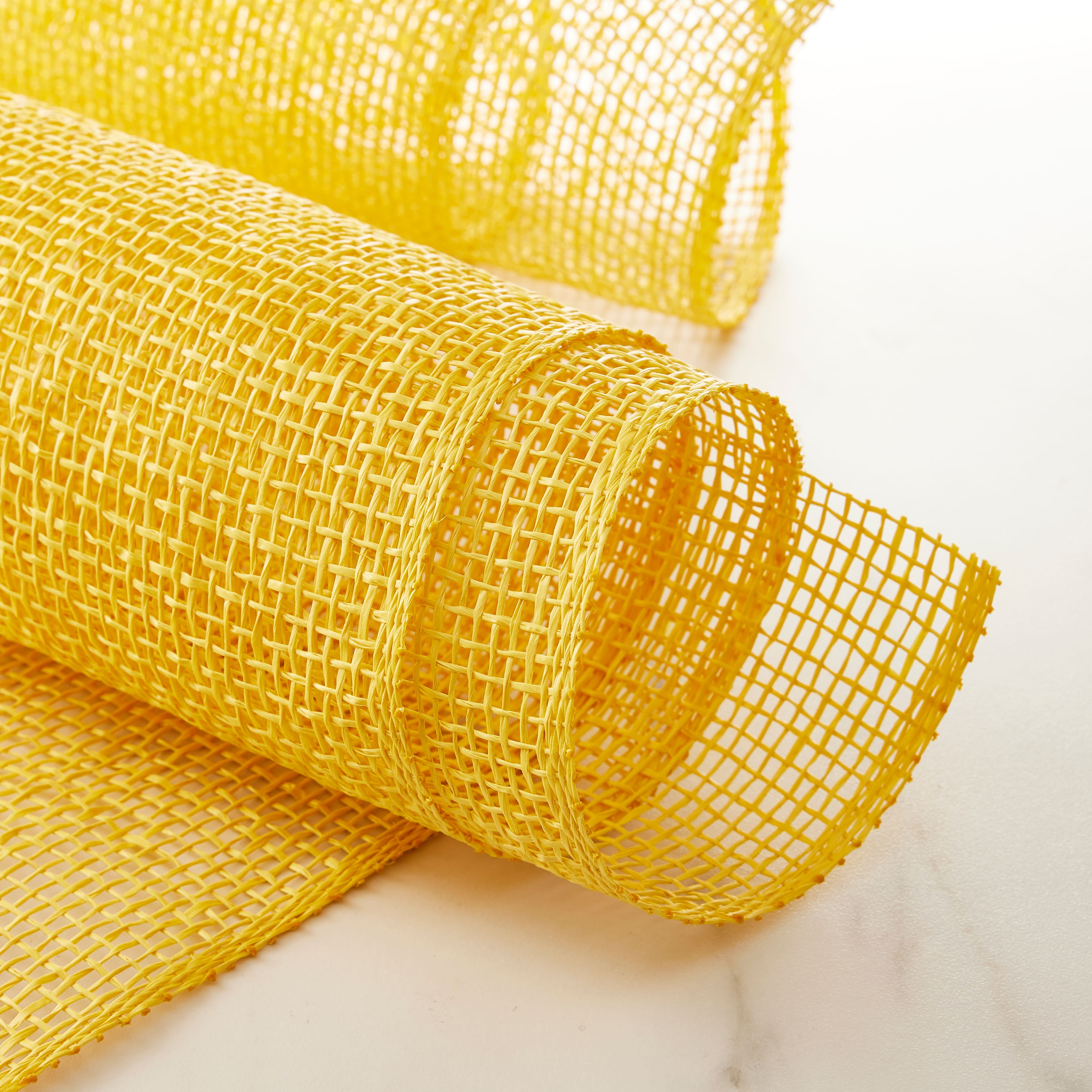 Poly burlap mesh outlet