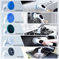 thumbnail image 5 of Electric Spin Scrubber, 9 in 1 Cordless Cleaning Brush IPX6 with 9 Replaceable Brush Heads, 3 Adjustable Speeds, Spin Brush for Bathroom, Tub, Tile, Floor, Kitchen, Window, 5 of 8