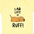 thumbnail image 4 of Inktastic Lab Life is Ruff! Yellow Lab Boys or Girls Baby Bodysuit, 4 of 5