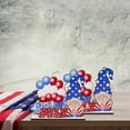thumbnail image 1 of 2PCS Patriotic Centerpiece Memorial Day Centerpiece Wooden Centerpiece Independence Day Centerpiece Suitable For Fourth Of July Party Table Home Decor, 1 of 9