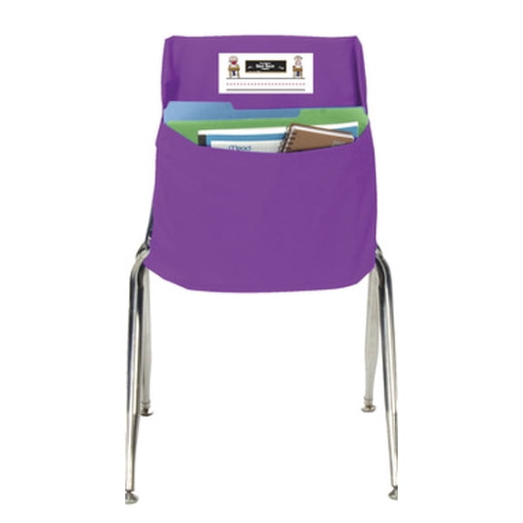 Seat Sack Storage Pocket, Standard, 14 Inches, Purple