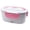 Pink, variant on Electric Lunch Box Food Heater, 80W Portable Warmer for Car Truck Work with 304 Stainless Steel Container, 12V/24V/110V Green Heated Lunch Box Suitable for Ideal Driver/Work/Gift