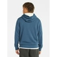 thumbnail image 3 of No Boundaries Men's & Big Men's High Pile Fleece Faux Shearling Lined Fleece Hoodie Sweatshirt, Sizes XS-5XL, 3 of 5