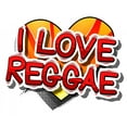 thumbnail image 2 of I Love Reggae Wall Decal Wallmonkeys Peel and Stick Graphic (12 in W x 10 in H) WM502754, 2 of 4