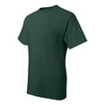 thumbnail image 2 of Hanes Beefy-T Men`s Pocket T-Shirt, M, Deep Forest, 2 of 5