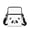 Cute Panda Face Theme, variant on Chririnla Crossbody Bag with Sports Silhouette, Lightweight Polyester Single Shoulder Purse for Women, Travel Running Casual Use