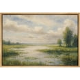 thumbnail image 6 of Framed Canvas Print Vintage Country Landscape Wall Art Farmhouse Decorative for Living Room Bedroom - 16"x24" NATURAL, 6 of 8