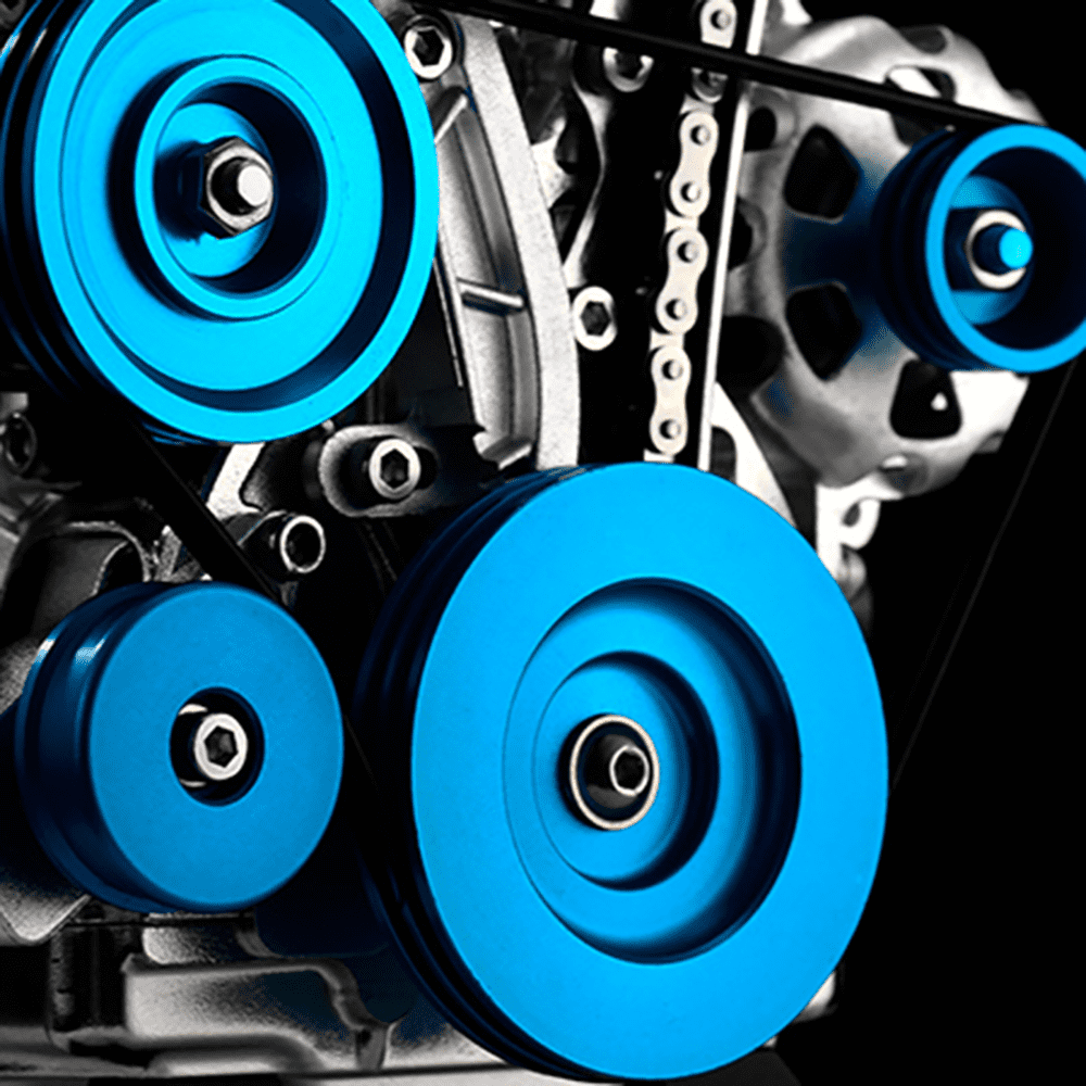 TECHING V4 Engine Model Kit 4-Cylinder Car Engine Assembly Kit Ideal for Industry Research Education