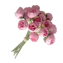 A Single Hand-Tied Peony Bouquet Single Peony Bouquet Prop European Style for Home Decor, Wedding, and Photography Prop
