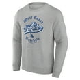 thumbnail image 2 of Men's  Gray Los Angeles Dodgers West Coast Baseball Pullover Sweatshirt, 2 of 3