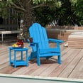 thumbnail image 7 of Dycanpo Folding Adirondack Chairs Set of 4,Fire Pit Patio Garden Chair with Cup Holder,Bright Blue, 7 of 7