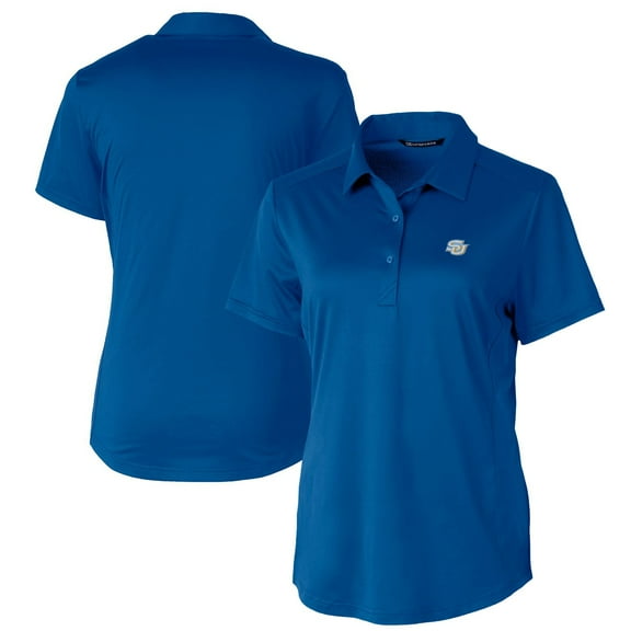 Women's Cutter & Buck Royal Southern University Jaguars Prospect Textured Stretch Polo