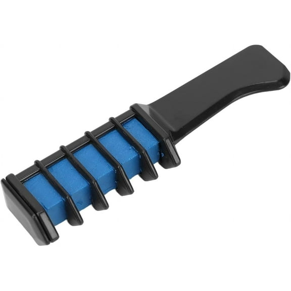 Hair Dye Comb,Hair Color Comb, Temporary Hair Chalk Comb Portable Disposable Safe Hair Color Dye Comb for Cosplay Party Hair Dye (blue)