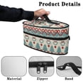 thumbnail image 5 of HELLHERO Bow Tree Pattern Steamer Oganizer Irons Accessories Durable & Protective Carrying Case Durable & Protective Organizer, Case Only, 5 of 6