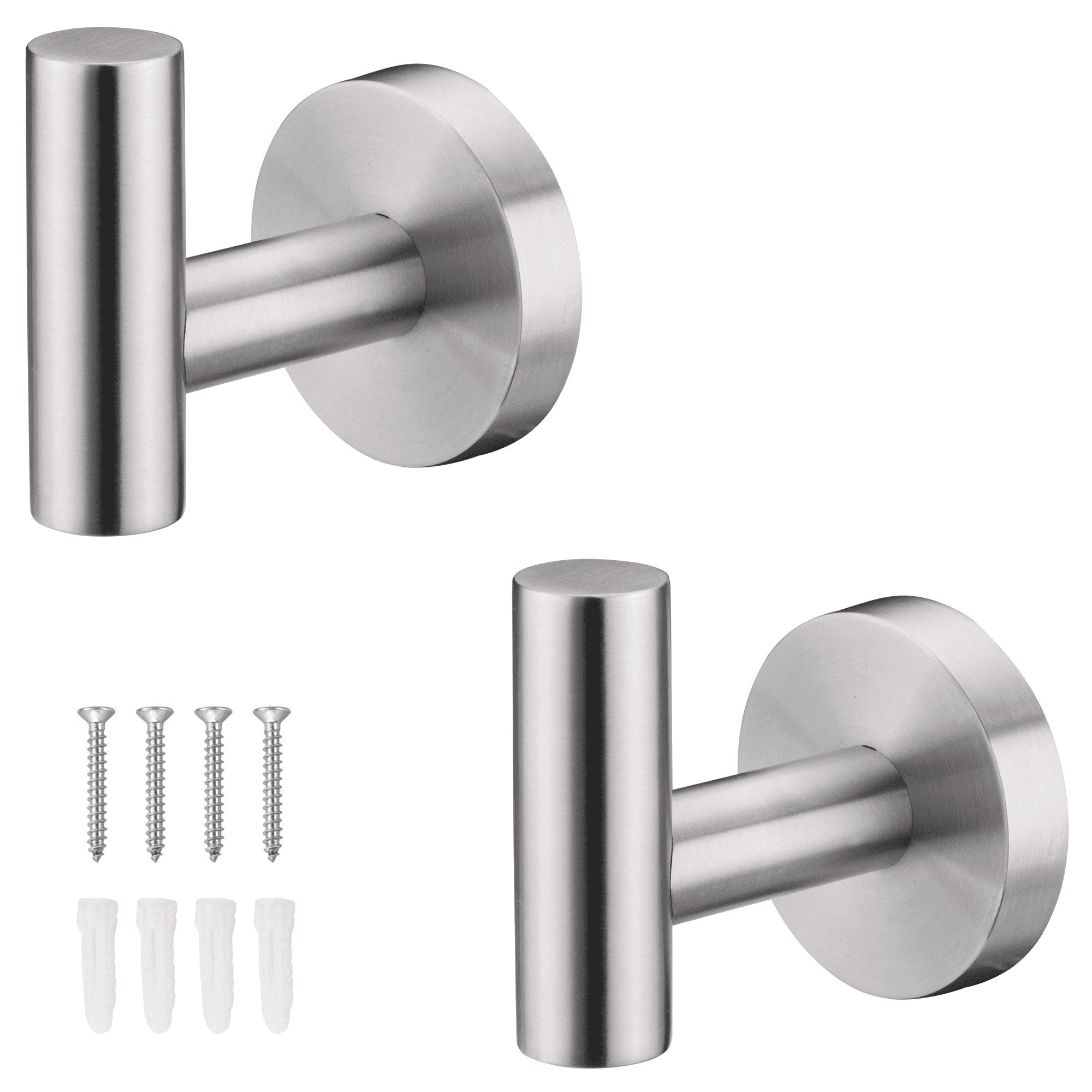 Bathroom Towel Hook, Shower Hook Wall Mounted SUS 304 Stainless Steel
