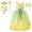 Dress+Headband+Accessories, variant on HAWEE Princess Dress for Girls Green Fairy Frog Birthday Party Fancy Dresses Halloween Elf Costume
