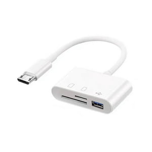 Adaptador USB C a doble USB C hembra, 2 puertos, no para monitor y carga,  increíblemente duradero, súper ajuste, salida de potencia de 5 V/0.9 A